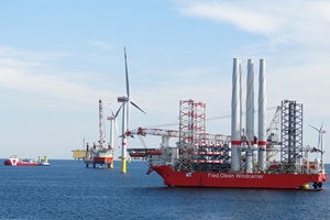 Photo taken on Hohse See OWF with Blue Tern in the foreground and Brave Tern in the background Credit Fred Olsen Windcarrier and Mineev Aleksandr 2 Photo taken on Hohse See OWF with Blue Tern in the foreground and Brave Tern in the background Credit Fred Olsen Windcarrier and Mineev Aleksandr 2