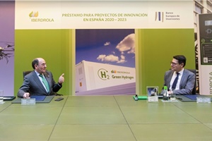The loan was signed in Madrid by Iberdrola's CEO, Ignacio Galán, and EIB Vice-President Ricardo Mourinho Félix, who is responsible for the Bank's activity in Spain and Portugal The loan was signed in Madrid by Iberdrolas CEO Ignacio Galán and EIB Vice President Ricardo Mourinho Félix who is responsible for the Banks activity in Spain and Portugal