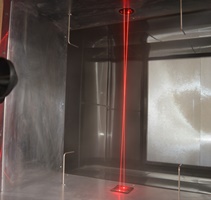 Young Calibration Wind Tunnel with Laser Doppler Anemometer system checks Young Calibration Wind Tunnel with Laser Doppler Anemometer system checks