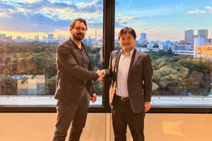 Simon Miller, Chief Revenue officer at Rovco, and Nobuyuki Takagi, Managing Director of HOM Simon Miller Chief Revenue officer at Rovco and Nobuyuki Takagi Managing Director of HOM