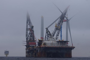 Heerema installs first wind turbine using RNA method Thialf installs 1st wind turbine using RNA method Arcadis Ost 1 300 200