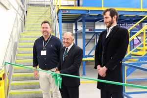 3t’s VP of Training Paul Knowles, Executive Principal at Capital City College Group Kurt Hintz, and Greater London Authority’s Senior Project Officer Stephen Johnson attend the ribbon cutting ceremony 3ts VP of Training Paul Knowles Executive Principal at Capital City College Group Kurt Hintz and Greater London Authoritys Senior Project Officer Stephen Johnson attend the ribbon cutting ceremony