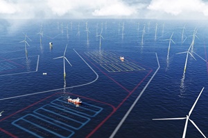 Amazon supports seaweed farm located between offshore wind turbines Amazon supports seaweed farm located between offshore wind turbines