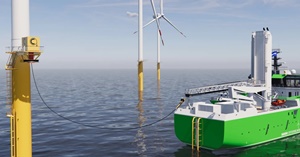 Damen introduces a fully electric SOV with offshore charging capabilities Damen introduces a fully electric SOV with offshore charging capabilities