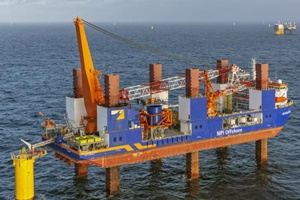 Final monopile installed at Hollandse Kust Noord offshore wind farm Final monopile installed at Hollandse Kust Noord offshore wind farm