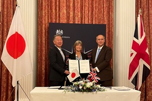 Marubeni Corporation and UK Government sign MoU for clean energy collaboration Marubeni Corporation and UK Government sign MoU for clean energy collaboration 300 200