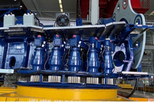 NGC’s “new generation yaw drive with overload protection” at a user assembly line NGCs new generation yaw drive with overload protection at a user assembly line