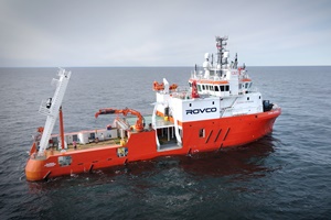 Rovco will deploy its DP2 survey vessel, the Glomar Supporter, to carry out the work Rovco will deploy its DP2 survey vessel the Glomar Supporter to carry out the workjpg