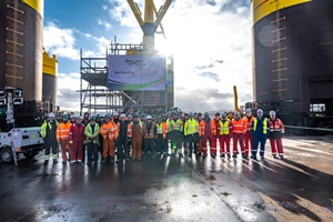 The last of 114 wind turbine foundations leave Port of Nigg destined for Seagreen offshore wind farm The last of 114 wind turbine foundations leave Port of Nigg destined for Seagreen 2
