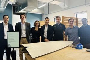Avangrid collaborates with WindLoop on a blade recycling project in the USA (courtesy Avangrid)