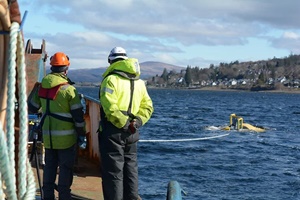 C-Dart system being tested at the Underwater Centre at Fort William, Scotland C Dart system test at the Underwater Centre at Fort William Scotland