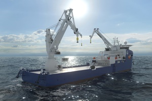 Huisman to deliver two subsea cranes for Toyo Construction’s cable-lay vessel Huisman to deliver two subsea cranes for Toyo Constructions cable lay vessel