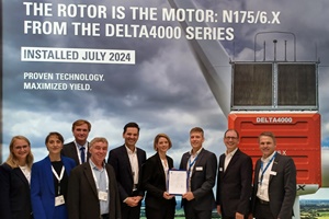 Picture from left: Ornella Luz (Nordex), Laure Steer (Nordex), Jose Aristegui (Nordex), Michael Franke (Nordex), José Luis Blanco (Nordex), Janina Springborn (Nordex), Hannes Bolzmacher (TÜV SÜD), Dr. Alexander Kupzok (TÜV SÜD), Stephan Mayer (TÜV SÜD.) Picture from left: Ornella Luz (Nordex), Laure Steer (Nordex), Jose Aristegui (Nordex), Michael Franke (Nordex), José Luis Blanco (Nordex), Janina Springborn (Nordex), Hannes Bolzmacher (TÜV SÜD), Dr. Alexander Kupzok (TÜV SÜD), Stephan Mayer (TÜV SÜD.)