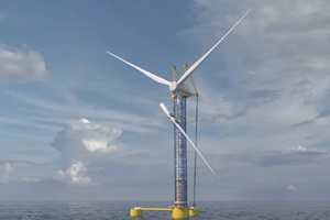 WindSpider offers on-site component replacement for floating wind turbines as an alternative to transporting them to port for repair WindSpider offers on site component replacement for floating wind turbines as an alternative to transporting them to port for repair