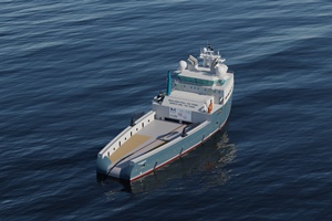 New vessel design proposed for floating wind installation in UK waters (image credit: Morek Engineering)