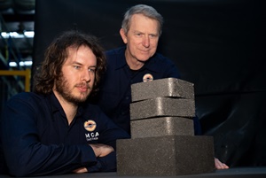 Co-founders of MGA Thermal (L-R) Dr Alex Post and Professor Erich Kisi Co founders of MGA Thermal L R Dr Alex Post and Professor Erich Kisi