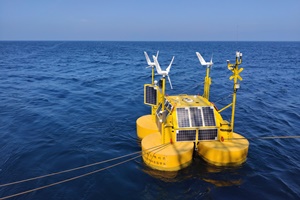 Floating LiDAR buoy deployed for Shell’s and CoensHexicon’s offshore wind project in South Korea Floating LiDAR buoy deployed for Shells and CoensHexicons offshore wind project in South Korea